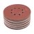 YATO Disc abraziv cu prindere velcro 150 mm / P80 cu 8 găuri (50 buc)
