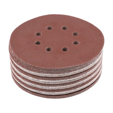YATO Disc abraziv cu prindere velcro 150 mm / P100 cu 8 găuri (50 buc)