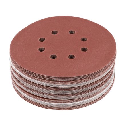 YATO Disc abraziv cu velcro 150 mm / P150 cu 8 găuri (50 buc)