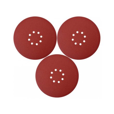 YATO Disc de șmirghel cu fixare velcro 225 mm / P80 (3 buc)