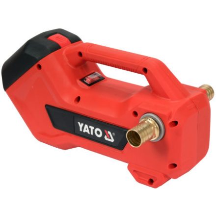 YATO Baterie pompa de apa si ulei 3/4" 18 V (1 x 3,0 Ah baterie + incarcator)