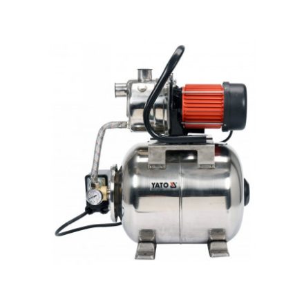 Pompa de apa menajera YATO cu rezervor hidrofor inox 1200 W