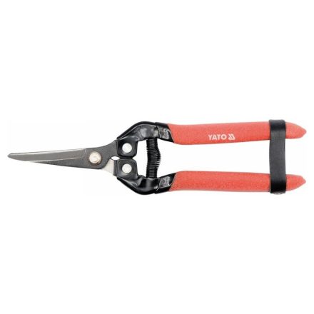 YATO Foarfecă de tundere 180 mm (îndoită) pentru culesul fructelor și tăierea florilor
