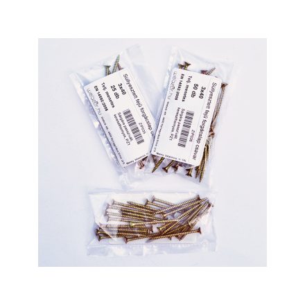 Șurub PAL (șurub pentru lemn) SF filet complet 4x25 (50 buc)