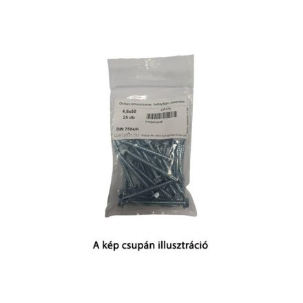 Șurub cu plăci autoforante DIN 7504/K flanșă hexagonală 4,8x50 (25 buc)