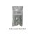 Diblu cu ciocan cu marginea pâlniei, PP/galvanizat, 10x120 (10 buc)